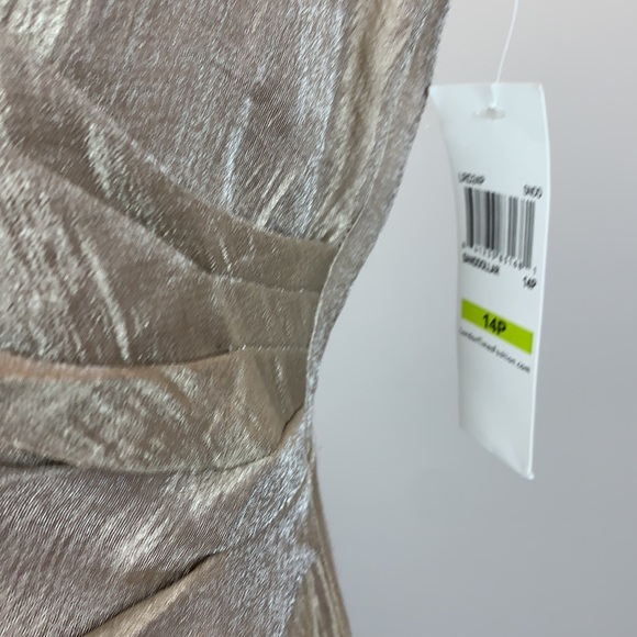 London Times metallic shimmer cocktail dress - Picture 3 of 6